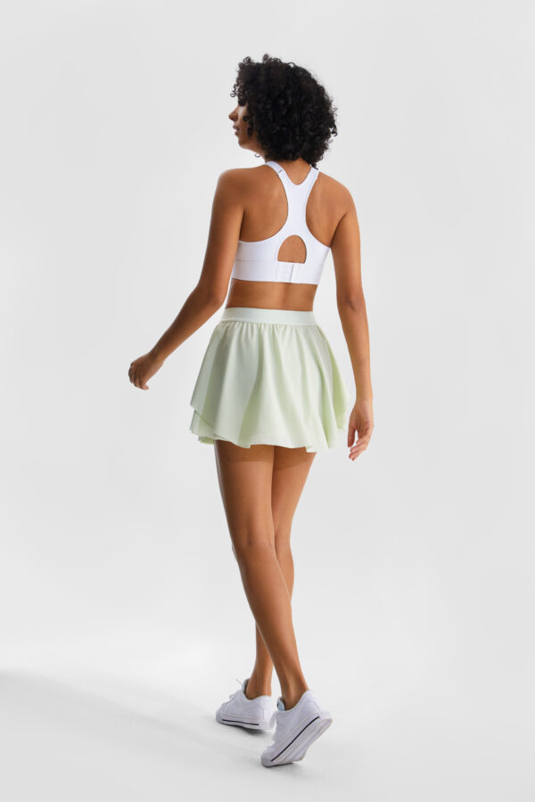 Henny Tennis Skirt, Light Green