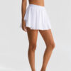 Henny Tennis Skirt, White