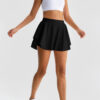 Henny Tennis Skirt, Black