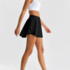 Henny Tennis Skirt, Black