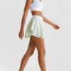 Henny Tennis Skirt, Light Green