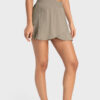 Lucy Tennis Skirt, Light Khaki