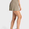 Lucy Tennis Skirt, Light Khaki