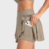 Lucy Tennis Skirt, Light Khaki