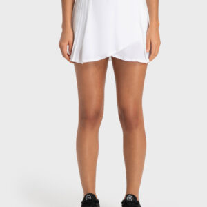 Lucy Tennis Skirt, White