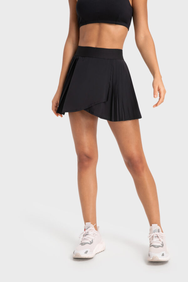 Lucy Tennis Skirt, Black