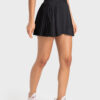 Lucy Tennis Skirt, Black