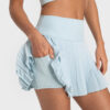 Louise Tennis Skirt, Light Blue