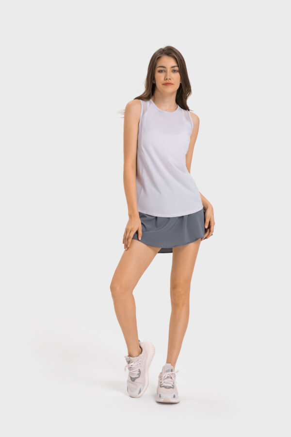 Ketty Tennis Skirt, Grey