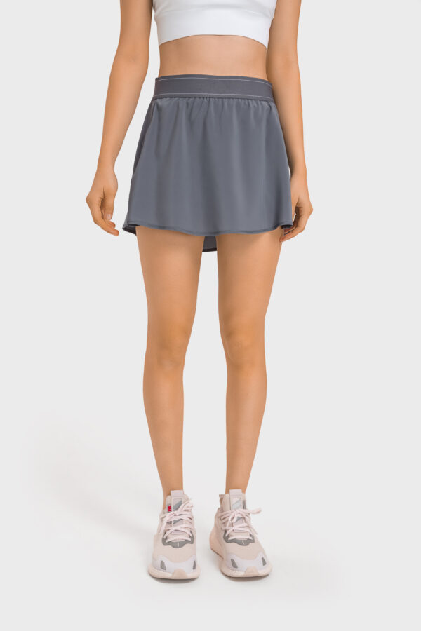 Ketty Tennis Skirt, Grey