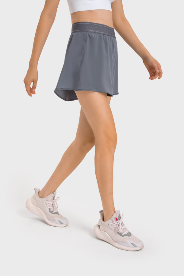 Ketty Tennis Skirt, Grey