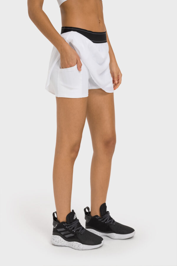 Ketty Tennis Skirt, White