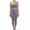 Angel Bra Legging Yoga Set, Purple