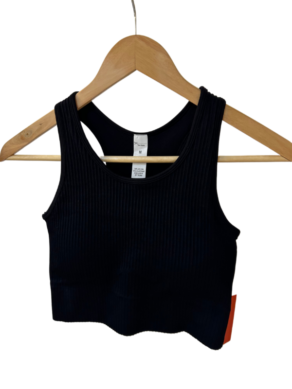 Mira bra tank top black